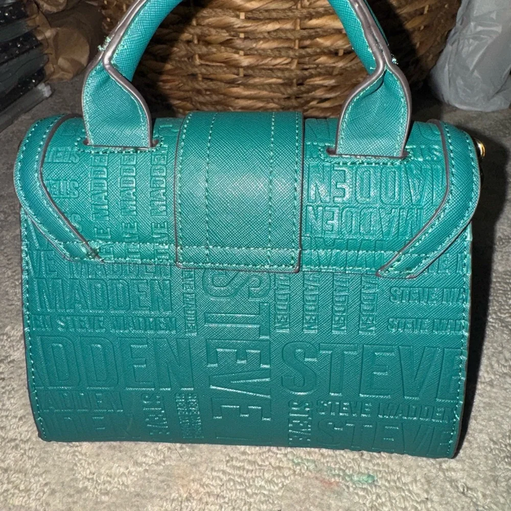 Steve Madden Teal Handbag - Picture 2 of 4